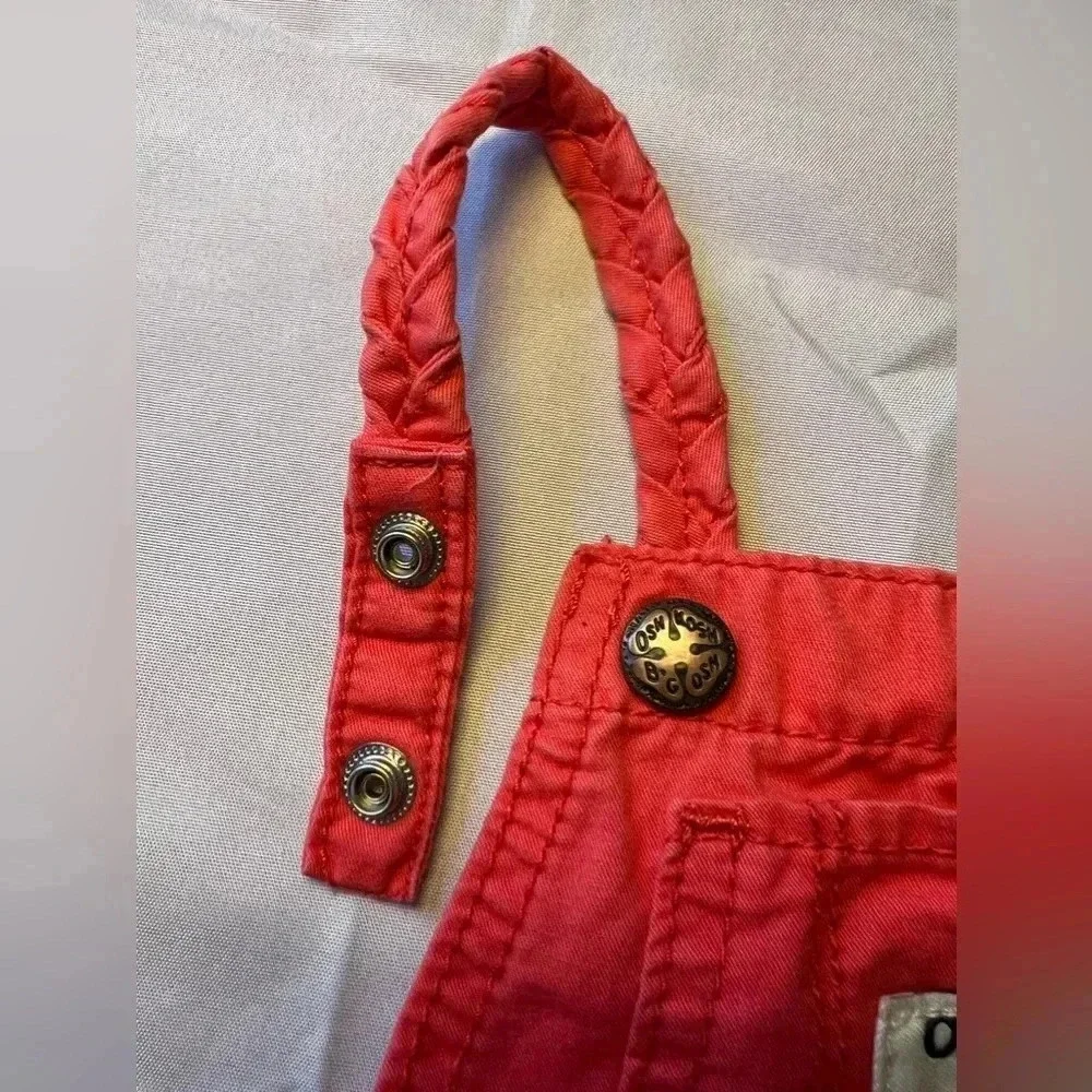 OSHKOSH B’gosh | Vestbak, baby girls overalls. Size: 6M